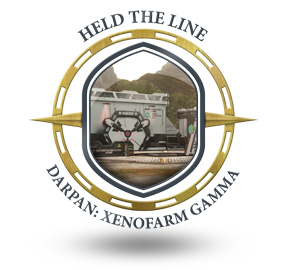 Held the line Darpan: Xenofarm Gamma