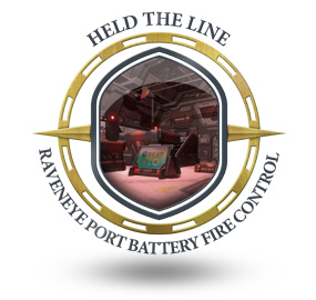 Held the line Raveneye Port Battery Fire Control
