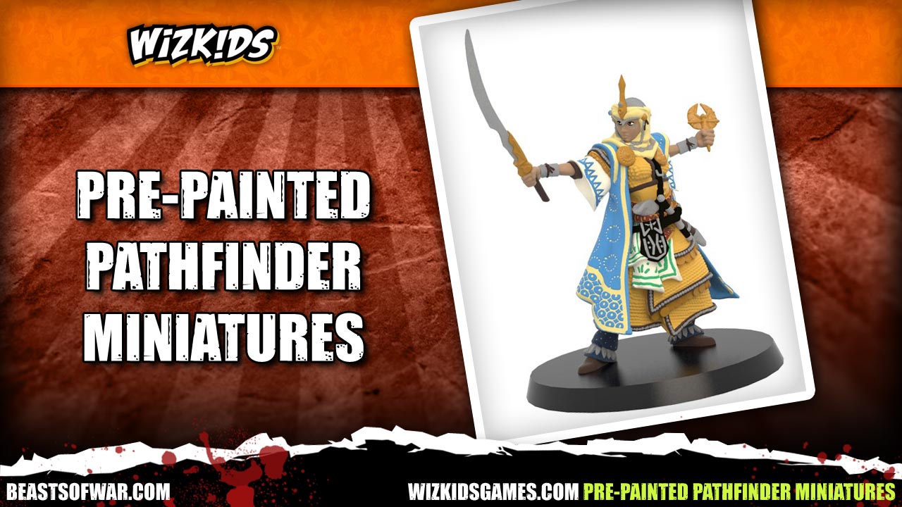 Pre-Painted Pathfinder Miniatures from WizKids ...