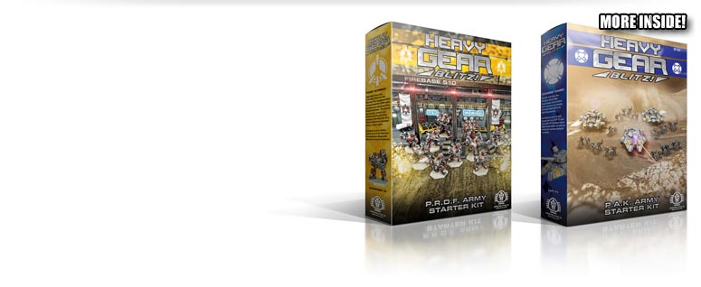 Heavy Gear Starter Sets Dream Pod 9