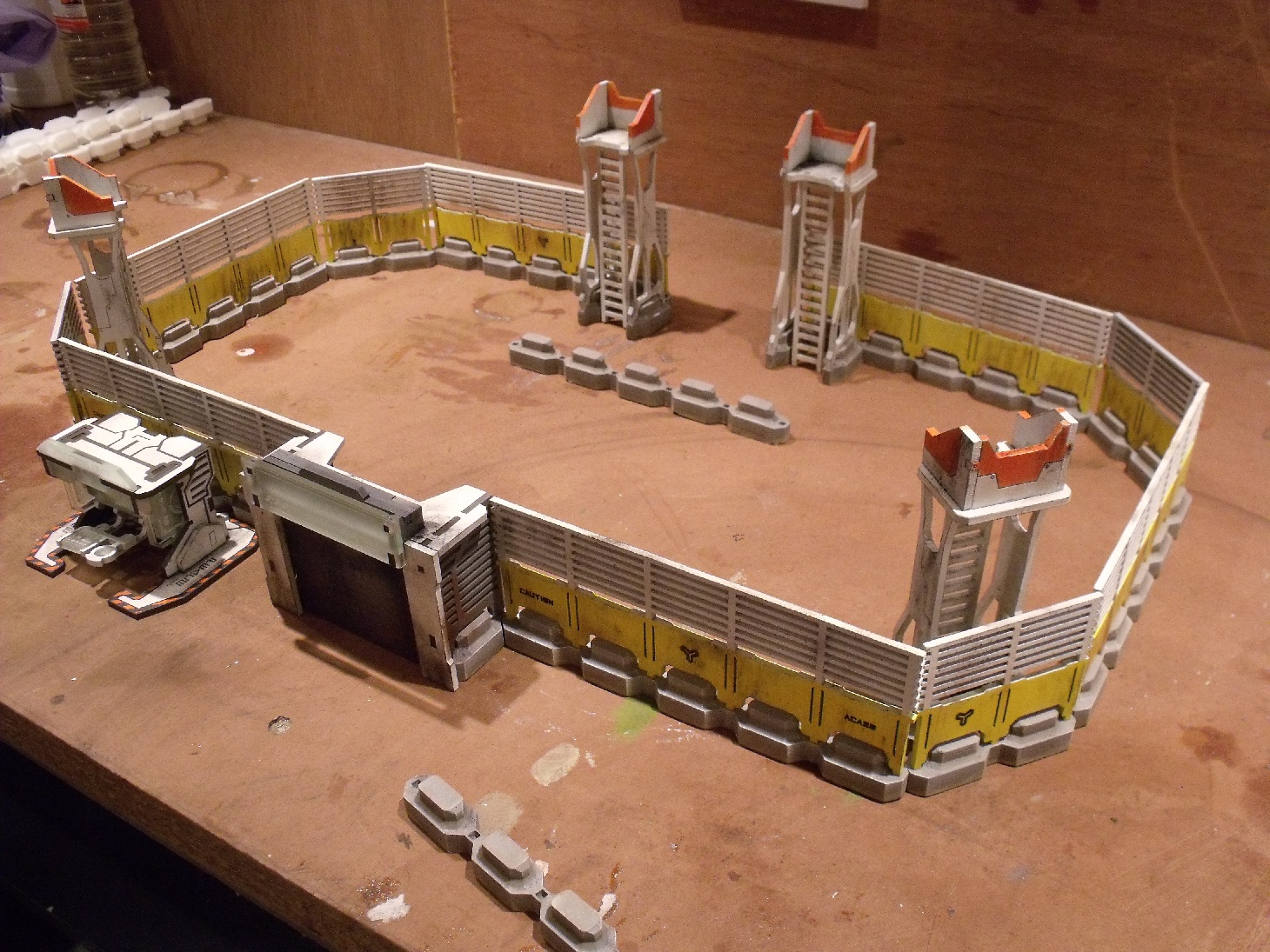 Sensational Security Barricades from Warmill OnTableTop Home of Beasts of War