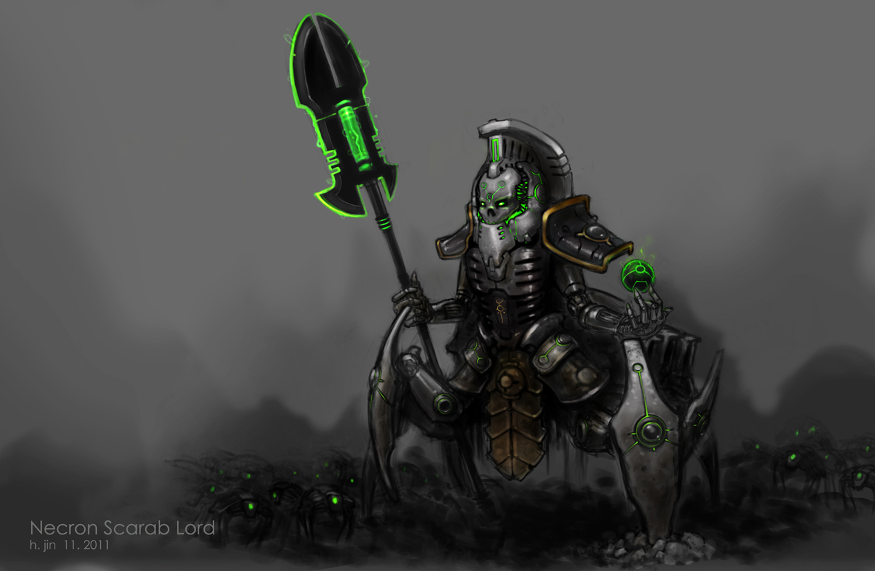 necron scarab lord – OnTableTop – Home of Beasts of War