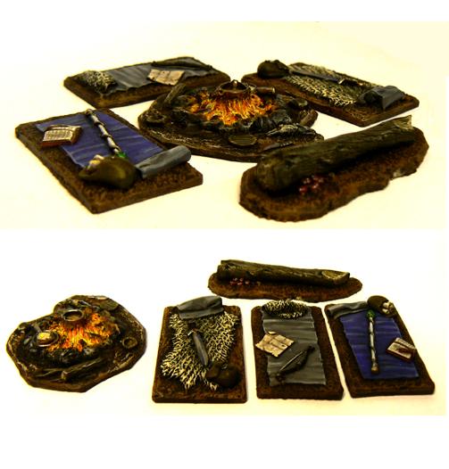 Dark Art Miniatures Take Your Figures Camping OnTableTop Home of