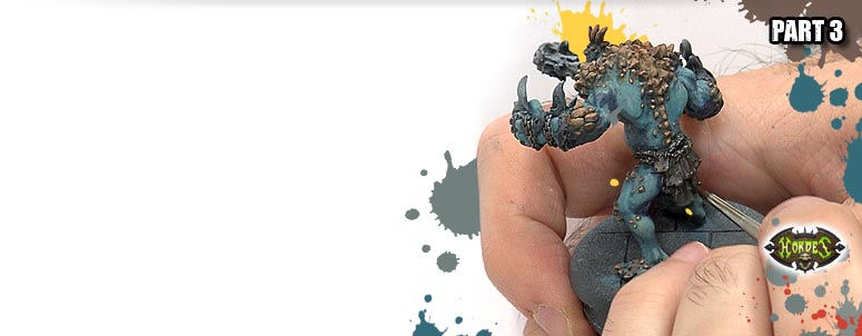 Painting a Trollblood Pyre Troll... Part 3