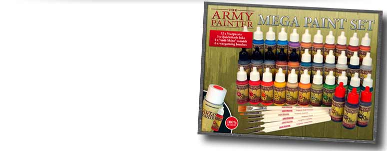 Romain tests out the Army Painter Mega Paint Set