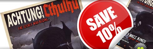 Achtung Cthulhu Save 10 Percent
