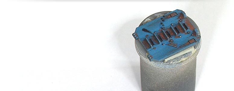 Painting Battle Damage on Rhino Armour Plates