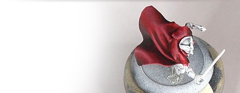 Painting Blood Red Silk... part 2