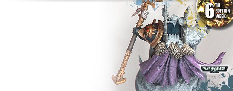 Painting a Black Legion Terminator Lord... part 4