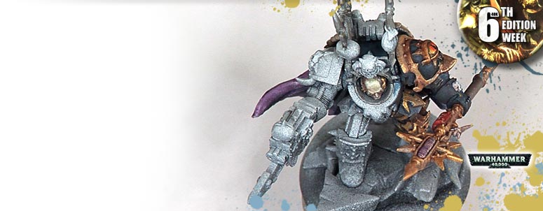 Painting a Black Legion Terminator Lord... part 5