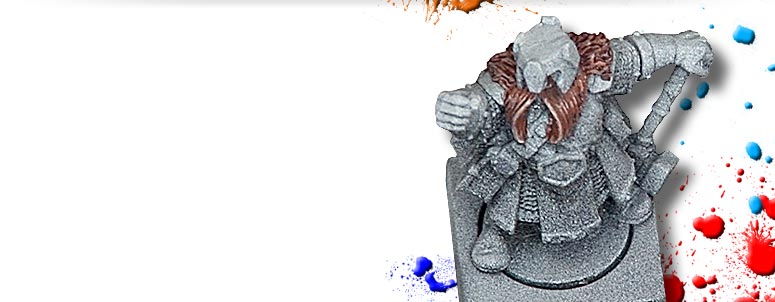 Painting a Fiery Dwarf Beard