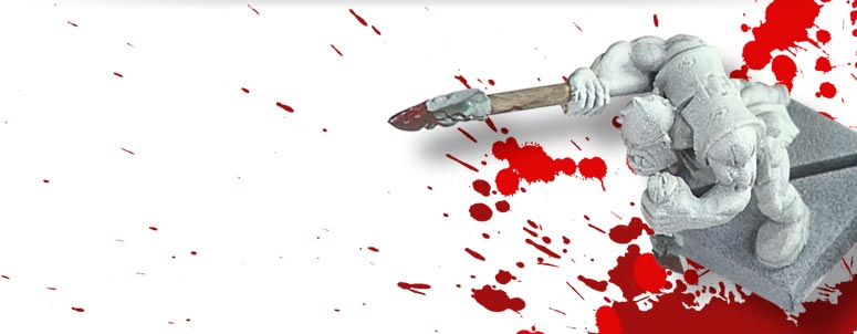 Painting Bloody Orc Weapons