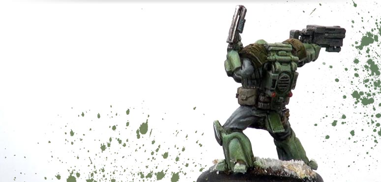 Painting a USCR Commissar Part 2