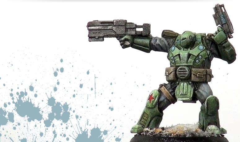 Painting a USCR Commissar Part 4
