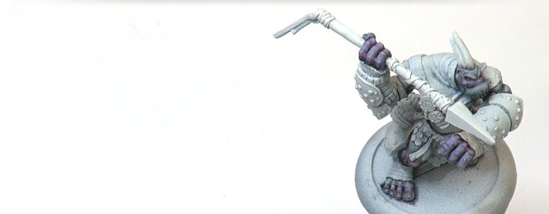 Troll Impaler Painting Grey/Purple Skin tones Part 1