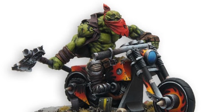 Screw Ghost Rider, Here’s The MaxMini Badass Orc Biker – OnTableTop ...