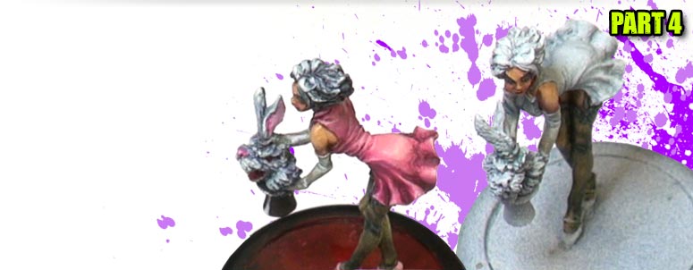 Painting Colette The Avatar of Deception: Make-up