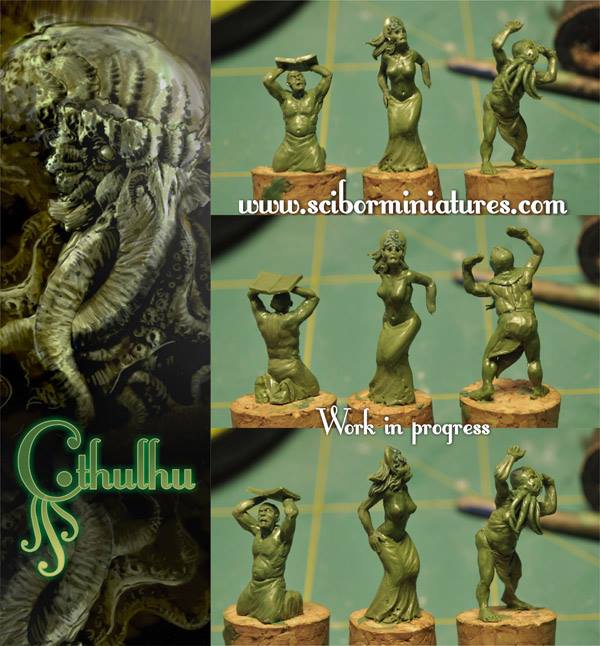 Yet More Cultists Worship Cthulhu on the Scibor Workbench – OnTableTop