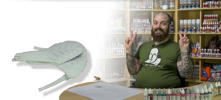 How To Paint A Dropzone Commander Reaver Gunship Part 1!