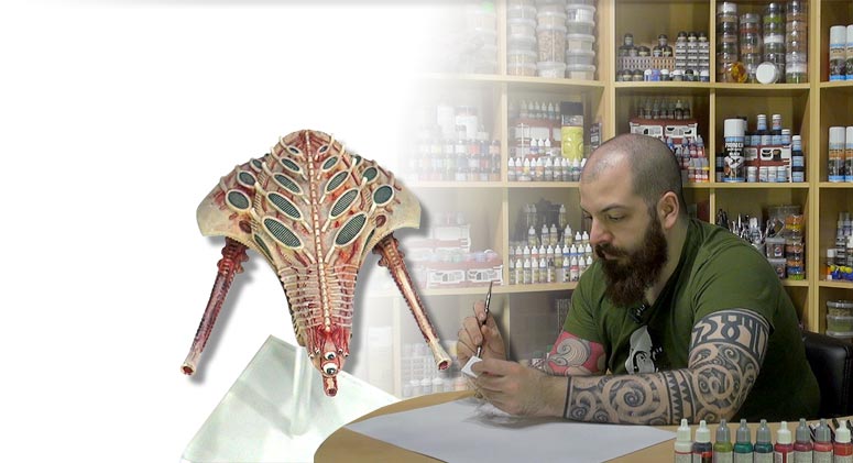 How To Paint A Dropzone Commander Reaver Gunship Part Two!