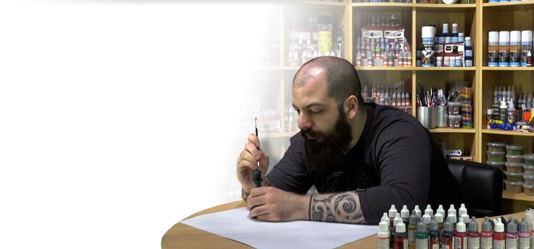 How To Paint A Deadzone Plague Commander Part 1!