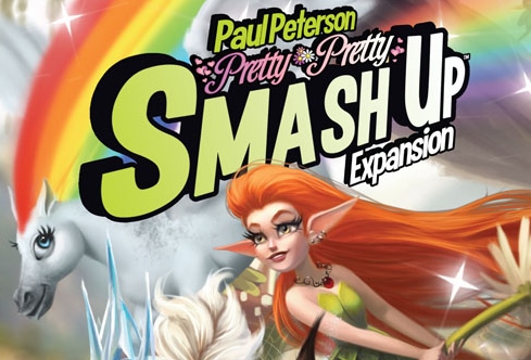 AEG Smash Up: Pretty Pretty - Espansione Gioco Di Carte Con Fate, Principesse, Gattini E Cavalli Mitici