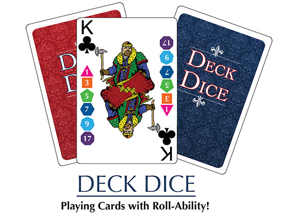 Roll Your Dice With The Flip Of A Card With The Deck Dice Kickstarter ...