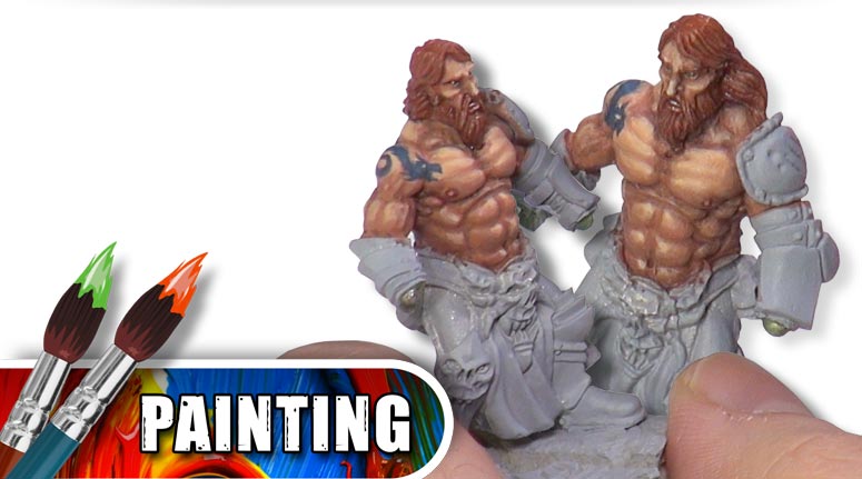 3 Colours Up Tips: How To Paint Red Hair & Body Hair