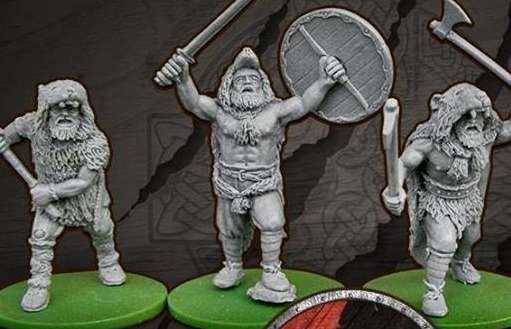 V&V Miniatures Berserks Warband Viking Wikinger Bogenschützen Schwertkämper