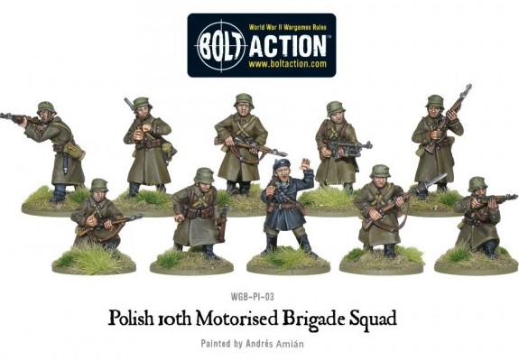 Early War Polish Squads Hit The Battlefield For Bolt Action ...