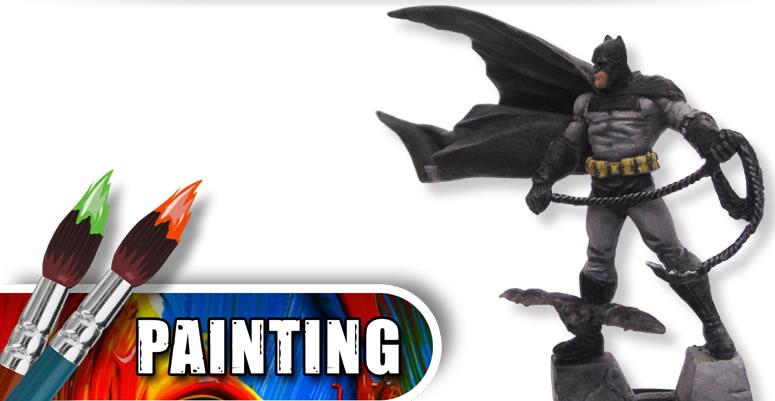 3 Colours Up - How To Paint Batman (Frank Miller) Part One