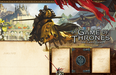 A Game of Thrones LCG Knights of the Realm Playmat 