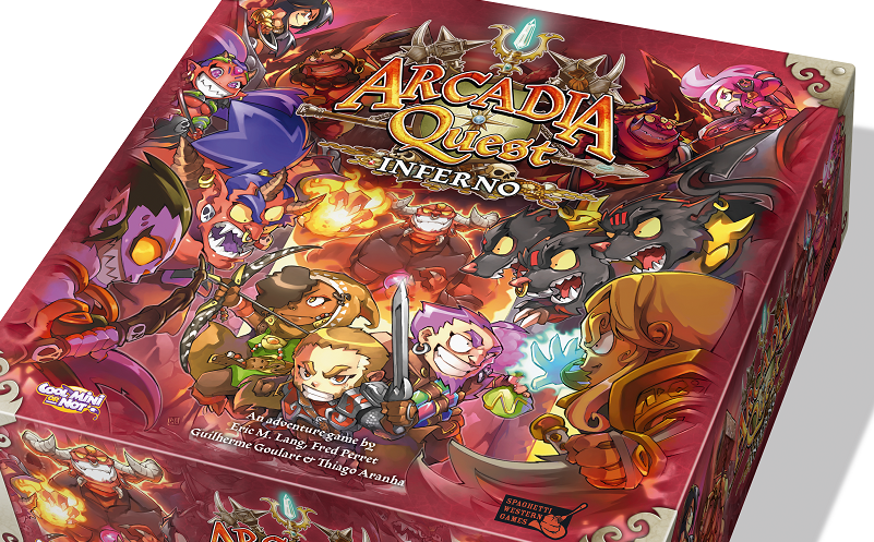 CMON Set To Launch Arcadia Quest Inferno Kickstarter In November