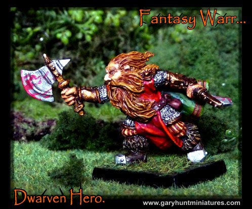 Fantasy Warr Dwarven Hero