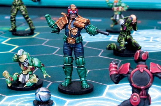 Figurine Mantic Games DREADBALL - MVP Yurik Painmaster Yutikson - Neuf Sous Blister