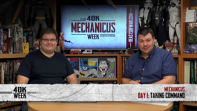 40K Week Mechanicus Day 1 Taking Command