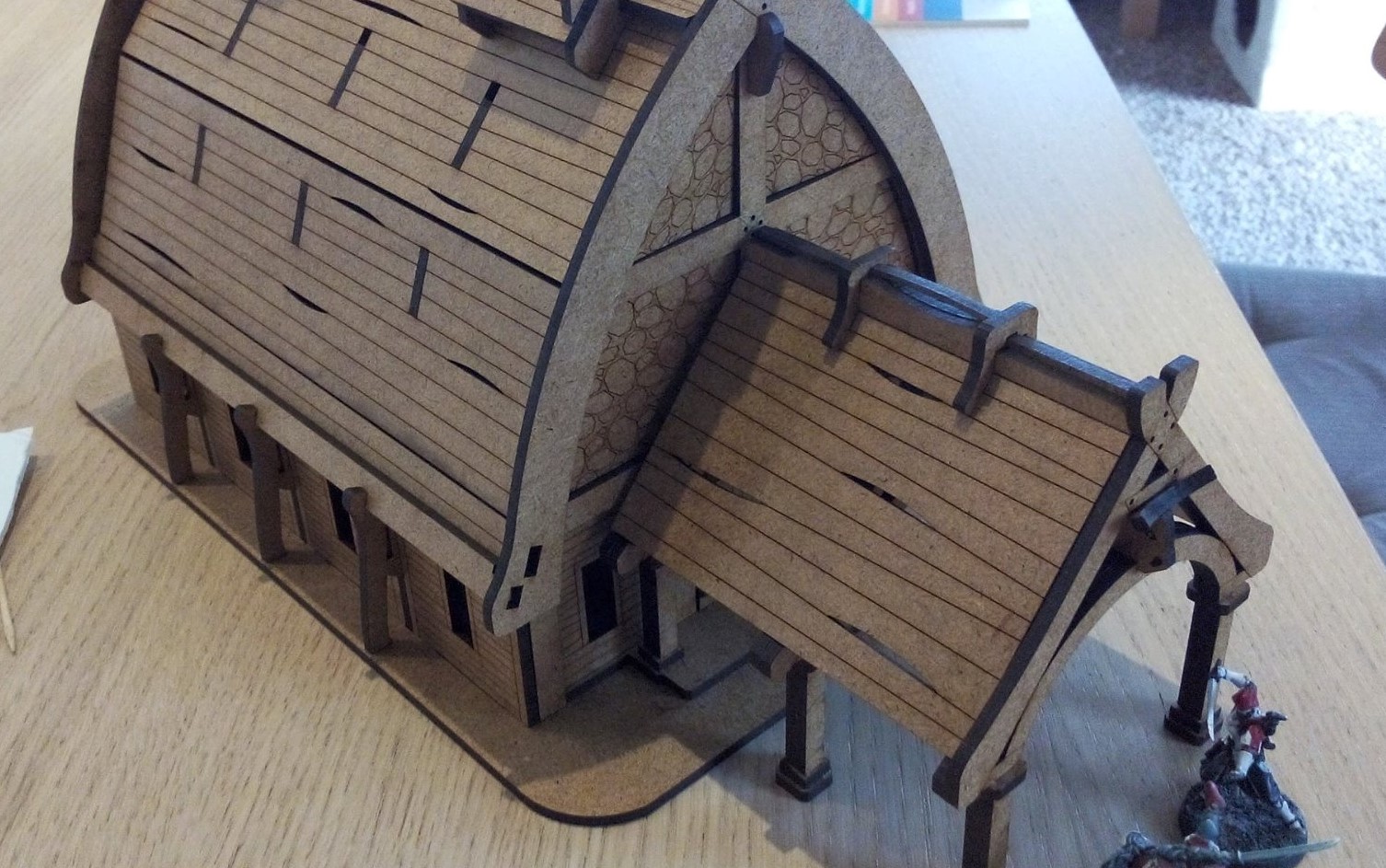 A Mead Hall Is Erected By ZEN Terrain For Norsgard OnTableTop Home