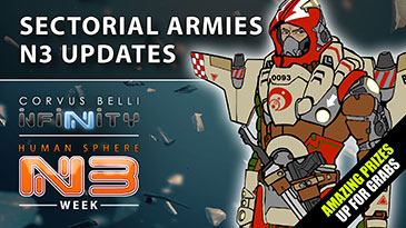 Infinity: Human Sphere N3 Week - Sectorial Armies N3 Updates