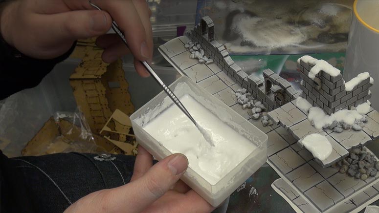 VLOG - Building A Frozen Ruins Table