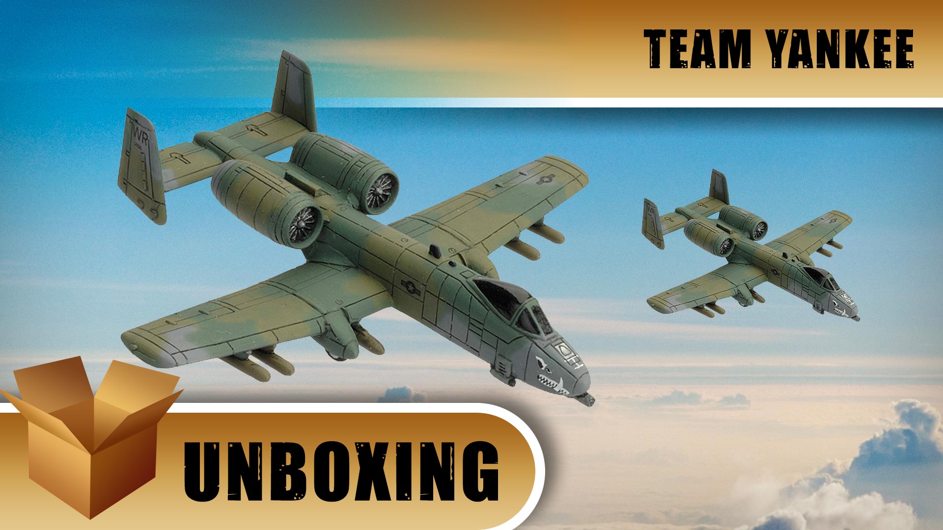 Unboxing: Team Yankee – A10 Warthog – OnTableTop – Home of Beasts of War