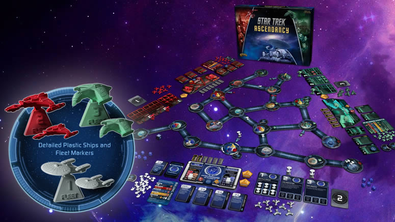 Gale Force Nine ST032 - Star Trek Ascendancy: Basi Stellari Cardassiane (espansione)