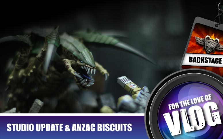 Vlog: Studio Update, Hobby Lab & Parts to Painted in the works, plus Flamestrike Historians are underway!