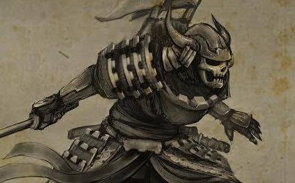 samurai battle concept art