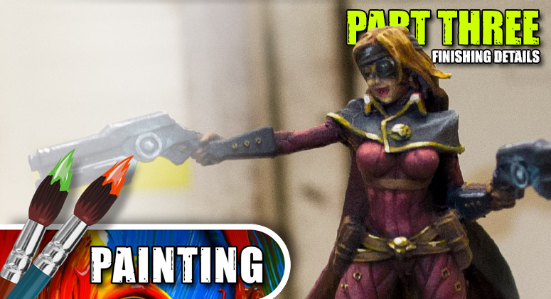 3 Colours Up: Painting Calico Kate - Part Three