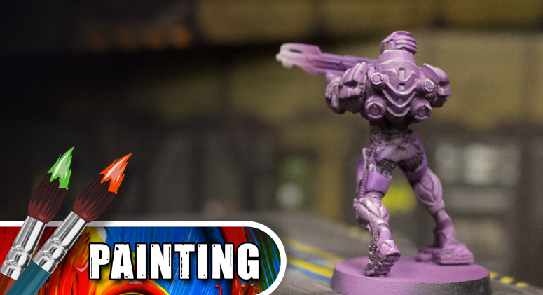 3 Colours Up: How To Paint Purple Armour