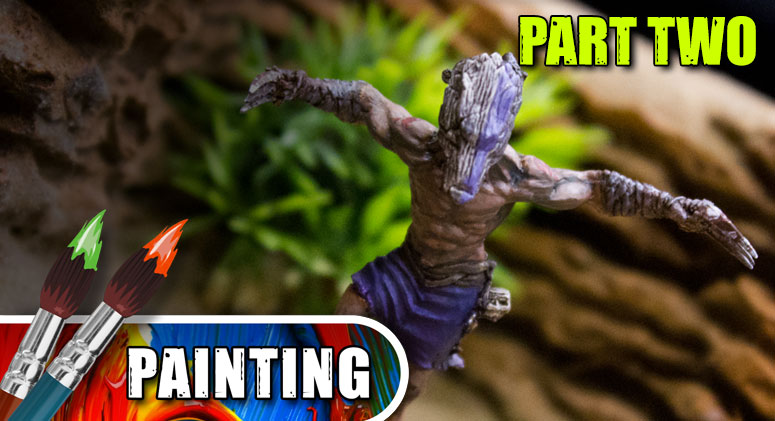 3 Colours Up: Painting a Bamaka Warrior - Part Two