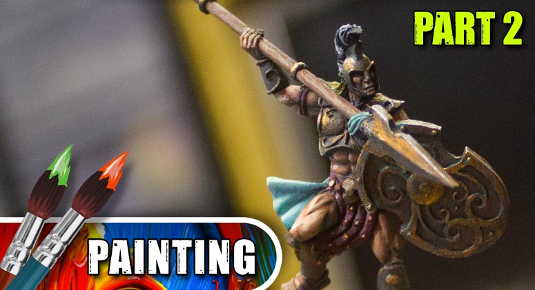 3 Colours Up - Painting Mythic Battles: Pantheon's Achilles Part Two