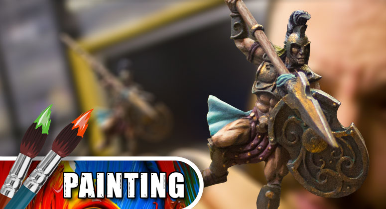 3 Colours Up - Painting Pantheon's Achilles Part One