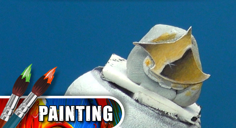 3 Colours Up: Painting Shining Gold Metal