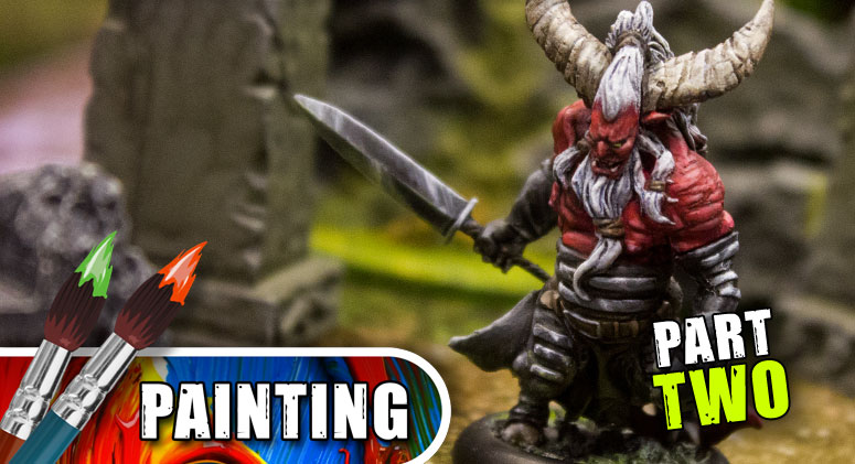 Wrath Of Kings Week: Painting The Longhorn - Part Two